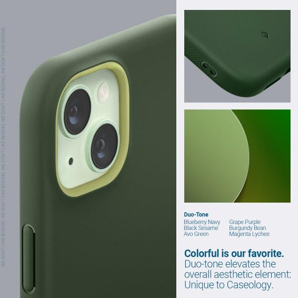 Caseology iPhone15 用 ケース MagSafe対応 米軍MIL規格 耐衝撃 グリップ 滑り止め 落下防止 TPU iPhone 15 用｜beck-shop｜03