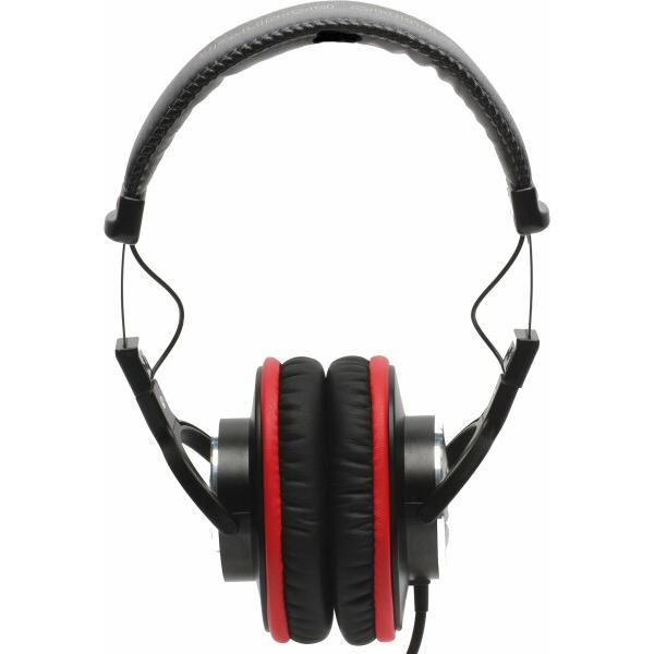 YAXI ヤクシー for studio headphone DX MDR-CD900ST対応 交換イヤーパッド レッド&ブラック stpad-DX-R&B｜beck-shop｜03