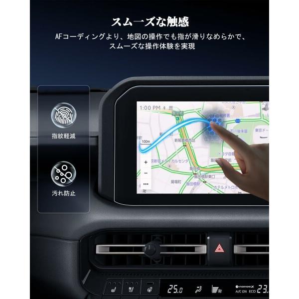 WEIPIN ガラス フィルム 新型 トヨタ ランクル250 パーツ ナビ WEIPIN ガラス フィルム 新型 トヨタ ランクル250 パーツ ナビ