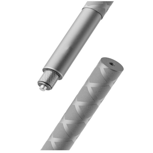 Insta360に対応 120cm目に見えない 自撮り棒 1/4インチネジ