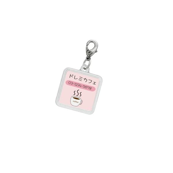 EBISUデザイン) 携帯ストラップ ハメパチ 正方形 22mm 5個入り EBISUデザイン) 携帯ストラップ ハメパチ 正方形 22mm 5個入り