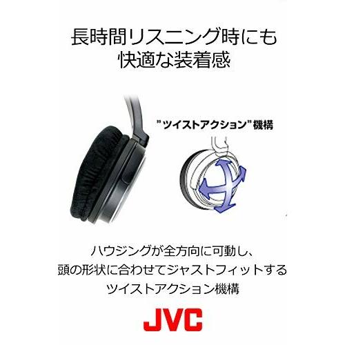 JVCケンウッド JVC 密閉型ステレオヘッドホン RX500 室内用(テレビ  