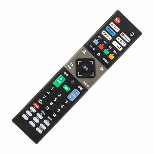 PerFascin 代用リモコン fits for CHiQテレビ JU55G7EG JU50G7EG