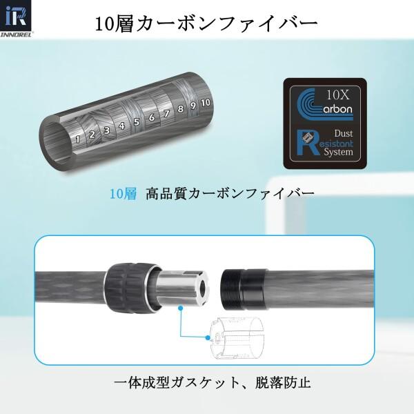 INNOREL 三脚センターポール 汎用性 延長ポール 36mmパイプ径 2 INNOREL 三脚センターポール 汎用性 延長ポール 36mmパイプ径 2