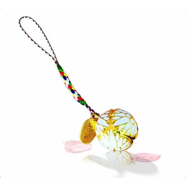 水琴鈴 ストラップ 鈴 宝来鈴 お守り 金運ストラップ 厄除け 携帯キーホルダー 携帯ストラップ の商品画像