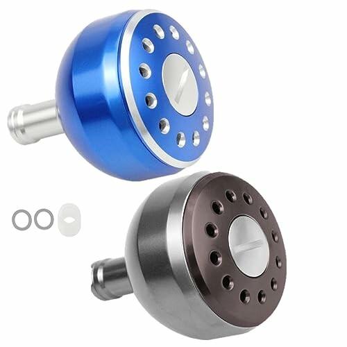 APAGAI)アルミラウンドノブ アルミ製 スピニングリール 釣り 青物