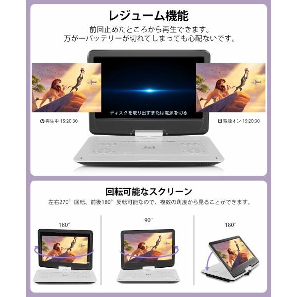 FANGOR ポータブルブルーレイプレーヤー 16.3型 HDMI出力対応 高 FANGOR ポータブルブルーレイプレーヤー 16.3型 HDMI出力対応 高