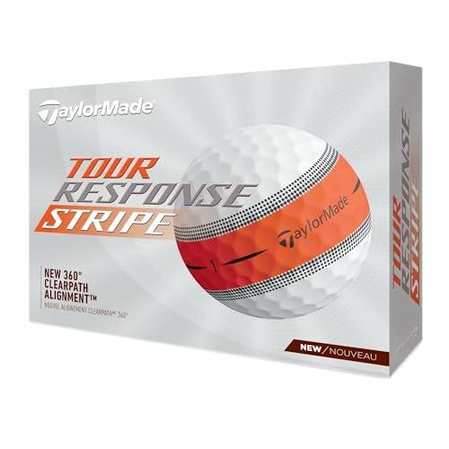 TaylorMade - 【新品】ツアーレスポンス ストライプ TaylorMade ゴルフボール 12個 Amazon | TaylorMade (テーラーメイド) 2022 ツアーレスポンス