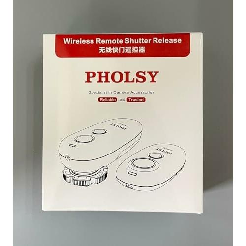 PHOLSY ワイヤレス リモコン レリーズ リモートコントローラー