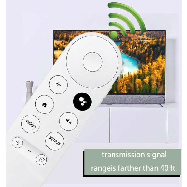 Google Chromecast 4k HD Snow TV用交換用音声リモコン G9N9N