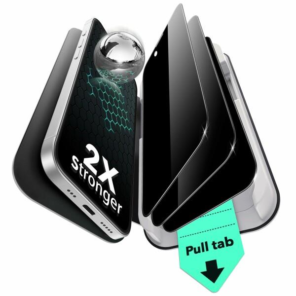 ESR iPhone 16e フィルム 覗き見防止 いphone14/13/13 pro ガラスフィルム 覗き見防止見スクリーン の商品画像