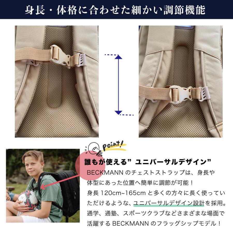 BECKMANN】ベックマン ノルウェー リュック URBAN Midi Light Purple