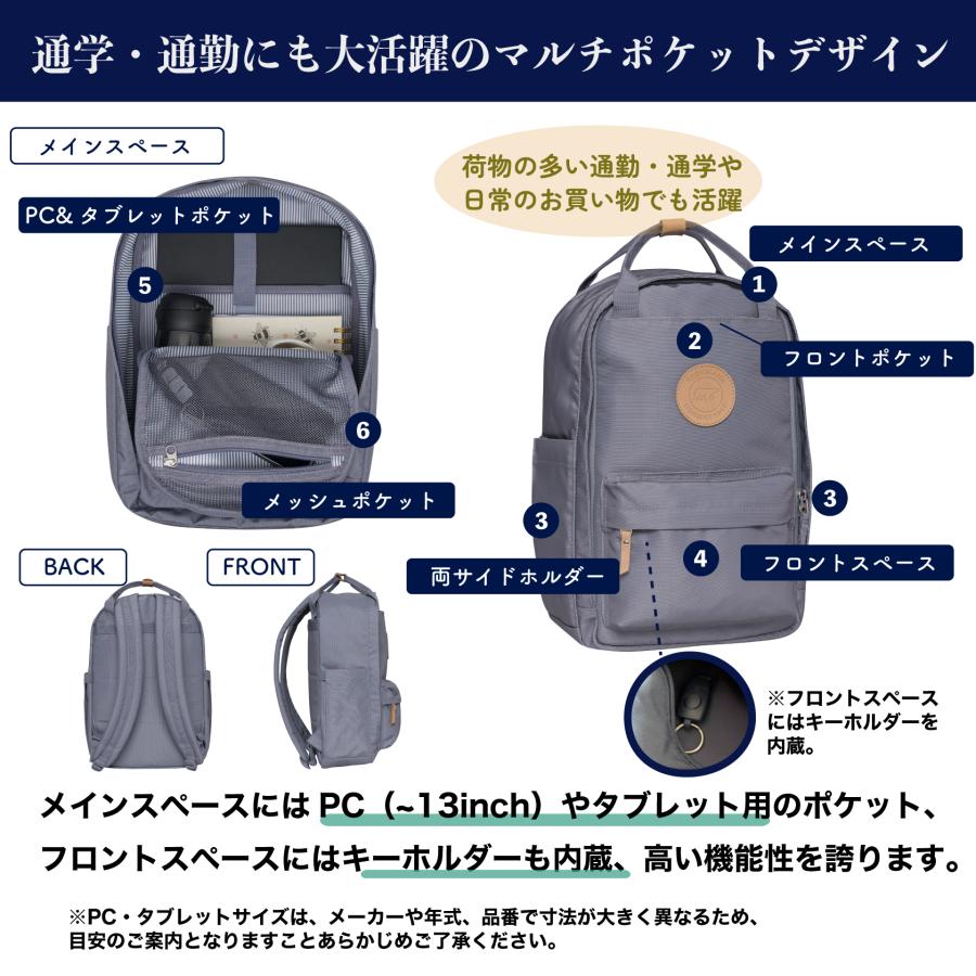 BECKMANN】ベックマン ノルウェー リュック CITY Light Pale Green