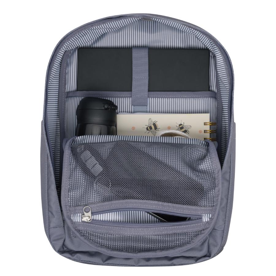 【BECKMANN】ベックマン ノルウェー リュック CITY Light Steel Grey キッズ レディース リュックサック 通学 通勤 人間工学 軽量 北欧の画像