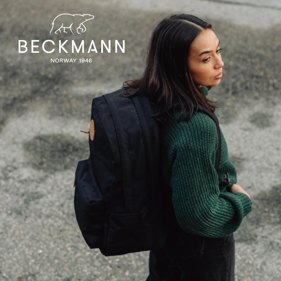 BECKMANN】ベックマン ノルウェー リュック CITY Max Black バック 