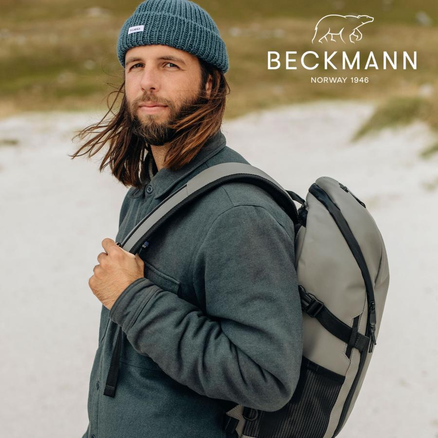 【BECKMANN】ベックマン ノルウェー バックパック STREET GO Grey リュック メンズ レディース パソコン ビジネス 大容量 通学 通勤 北欧｜beckmannjapan｜02