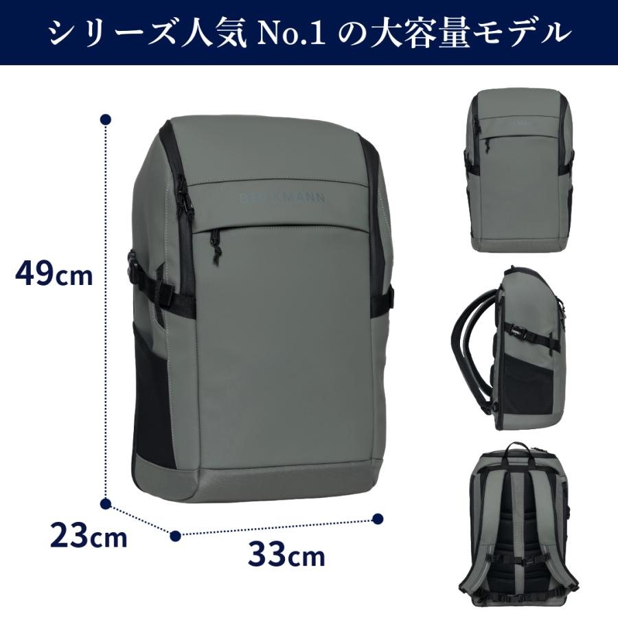BECKMANN】ベックマン ノルウェー バックパック STREET FLX Black