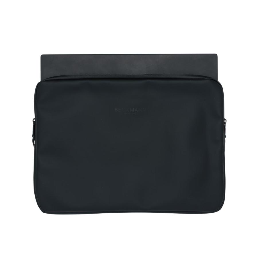 【BECKMANN】ベックマン ノルウェー PCスリーブ STREET Sleeve M Black ミディアム パソコンスリーブ 32×22cm 軽量 撥水 メンズ レディース 北欧｜beckmannjapan｜03