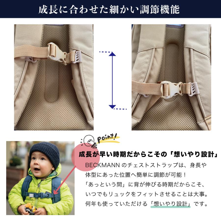 BECKMANN】ベックマン ノルウェー リュック URBAN Mini Light Brown