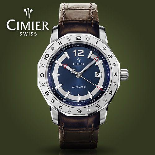 腕時計 メンズ シミエール CIMIER セブンシーズ・ブルーマリン 6198  