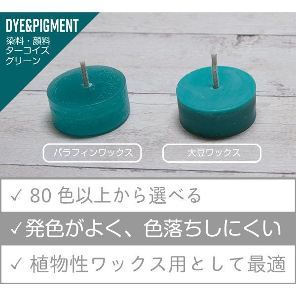 染料 顔料 ブレンド ターコイズグリーン 新作入荷 新品 10g キャンドル材料 植物性ワックスの着色に最適