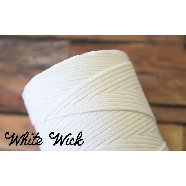White Wick 木綿組芯漂白 ヨーロッパのキャンドルメーカーに愛用されている高品質木綿芯　ww-8,ww-10,ww-12｜beckycandle｜02