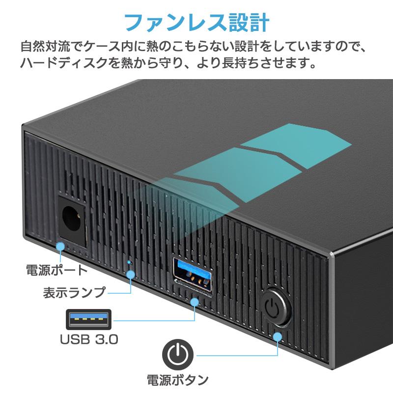 新品 外付けHDD 500GB/1TB/PC/PS4/PS5/4K対応 静音&コンパクト 3.5インチ 金属製ボディ/耐衝撃/indows/Mac/USB3.0対応/外付けハードディスク_2