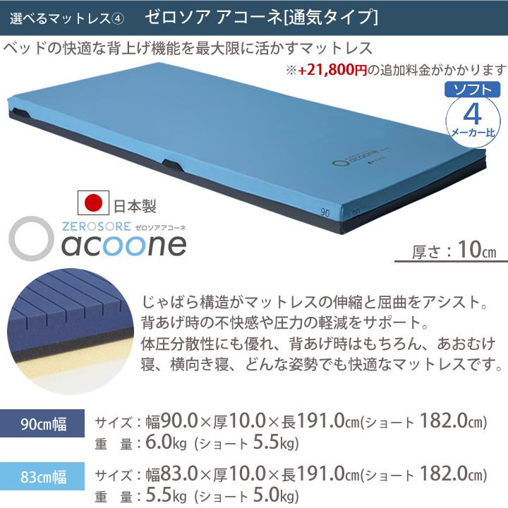 Platz（介護用品） - 介護寝台 3原動機 電動 ヨカロ 第一義的寝台 在宅介護用寝台 YOCARO 脂ゲーム盤 マットレス プラッツ 介護用ベット 小入れもの P116-31AD P116-32AD