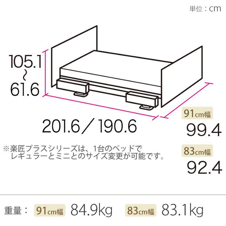 パラマウントベッド 介護ベッド 楽匠プラス 3モーション Hタイプ スリムボード 本体のみ KQ-A6314 KQ-A6325 KQ-A6336