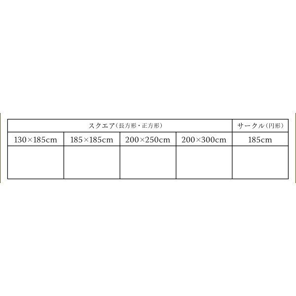 ラグ 長方形 〔200×300cm〕 マイクロファイバーラグ ラビットファータッチ｜bed-lukit｜15