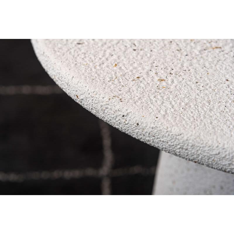 テラゾー柄 ローテーブル 丸型 60cm サイドテーブル センターテーブル