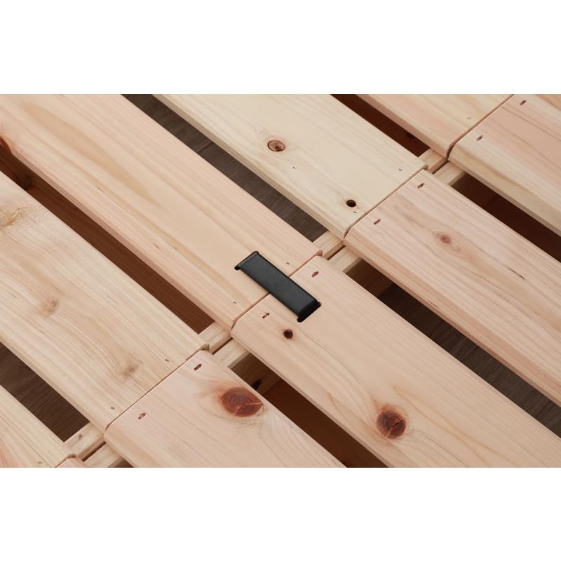 パレットベッド 国産ひのき 通気性抜群 カビ対策にも◎ 軽量設計 日本