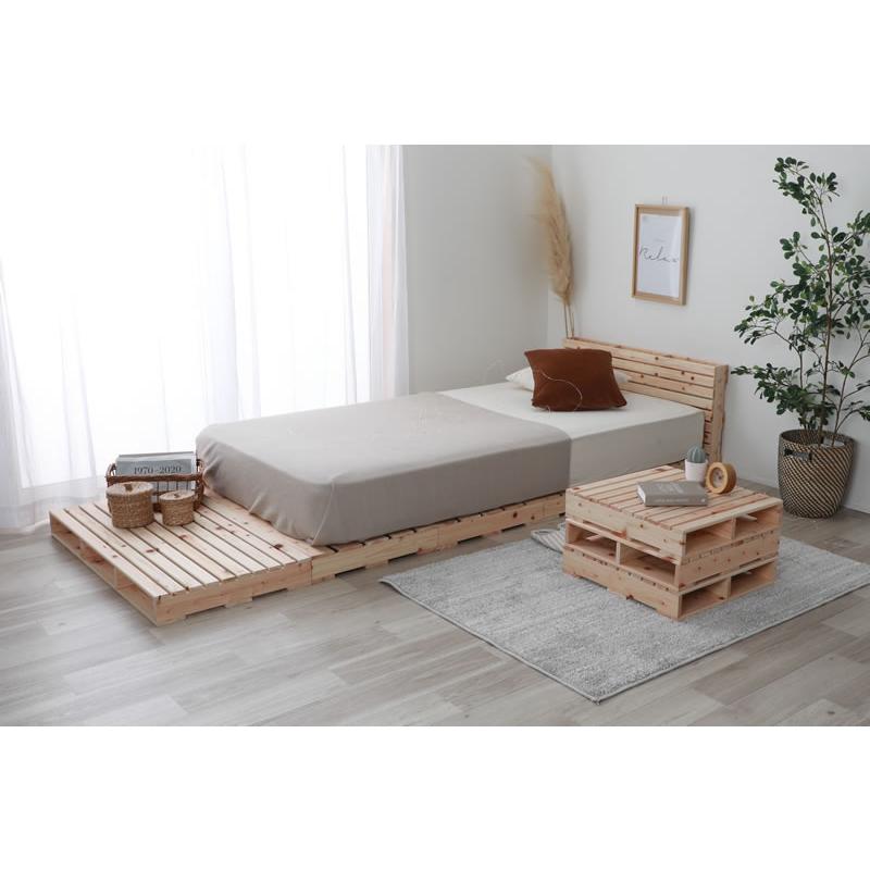 バラ売り可 パレットベッド 6枚 木製 国産ひのき 総檜 日本製 パレットベッド 国産ひのき 通気性抜群 カビ対策にも◎ 軽量設計 日本