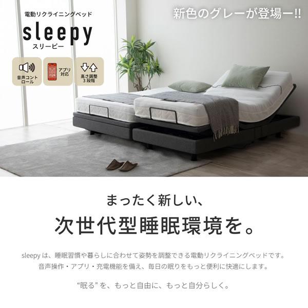 スリーピー 電動リクライニングベッド 音声コントロール