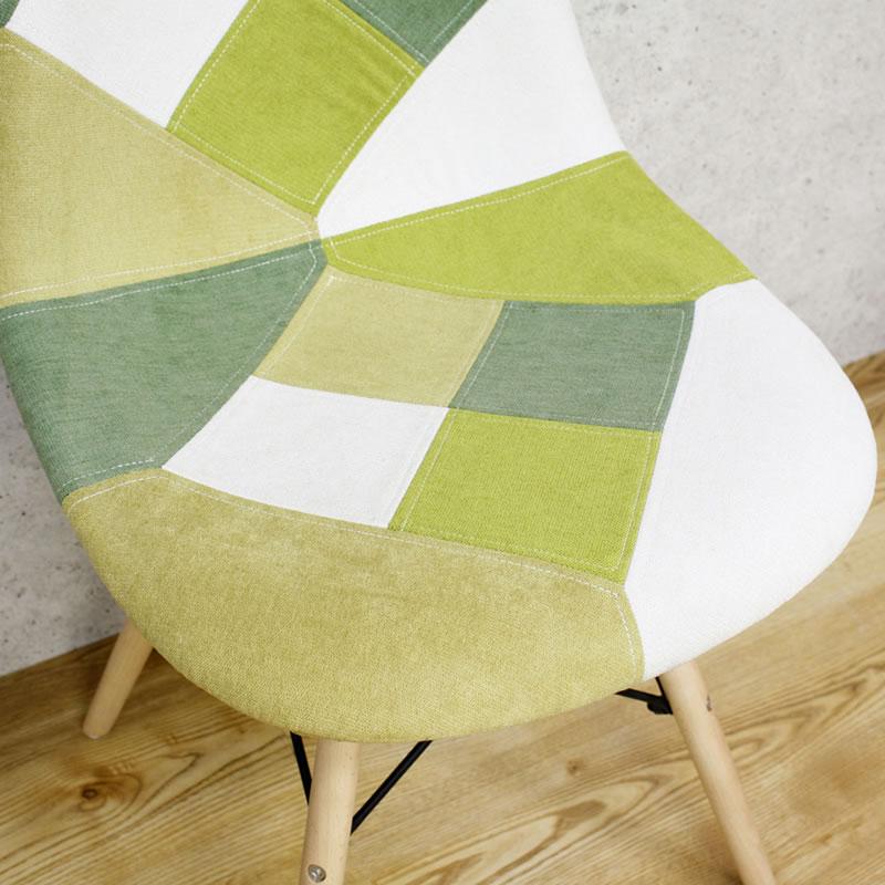 イームズ EAMES シェルチェア イームズチェア パッチワーク カラフル
