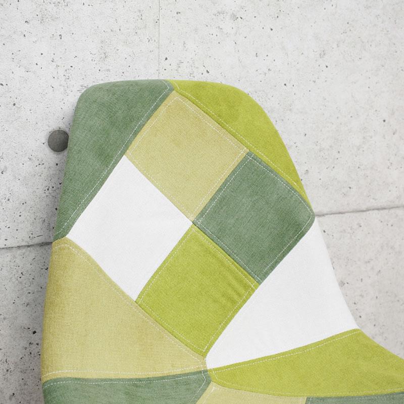 イームズ EAMES シェルチェア イームズチェア パッチワーク カラフル
