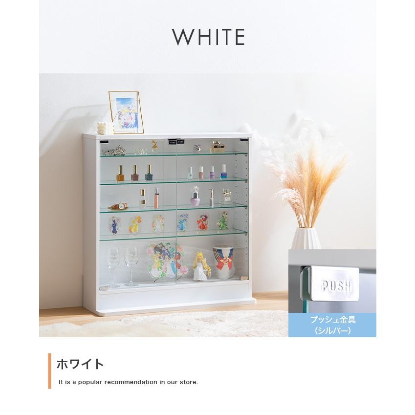 ガラスキャビネット ワイキャビネット スリムコレクションラック