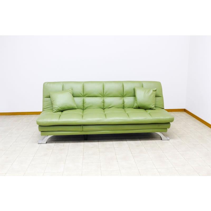 ソファーベット ソファベッド 3WAY ファブリックレザー シンプル