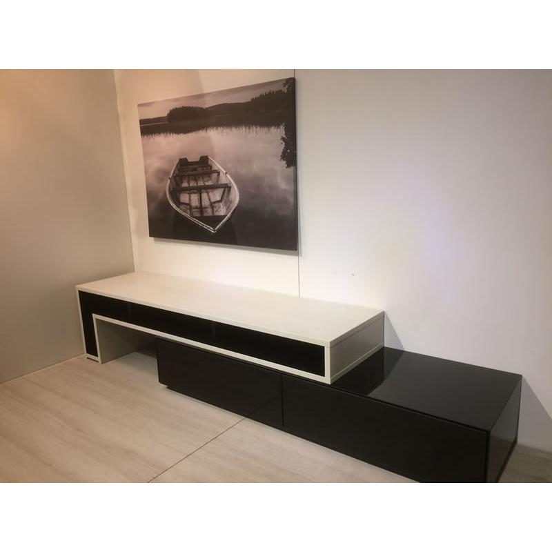 【アウトレット品】 テレビボード クロム 157 ＴＶボード 伸縮ラック スタイリッシュ おしゃれ フリーレイアウト 【JSB8619249457】(30150円)