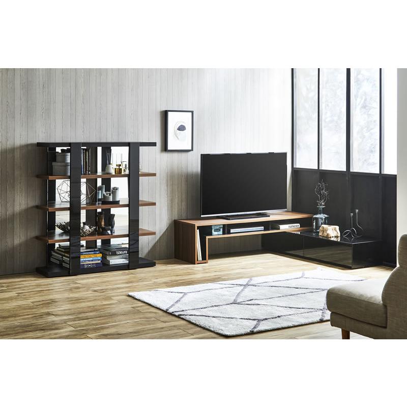 【アウトレット品】 テレビボード クロム 157 ＴＶボード 伸縮ラック スタイリッシュ おしゃれ フリーレイアウト 【JSB8619249457】(30150円)