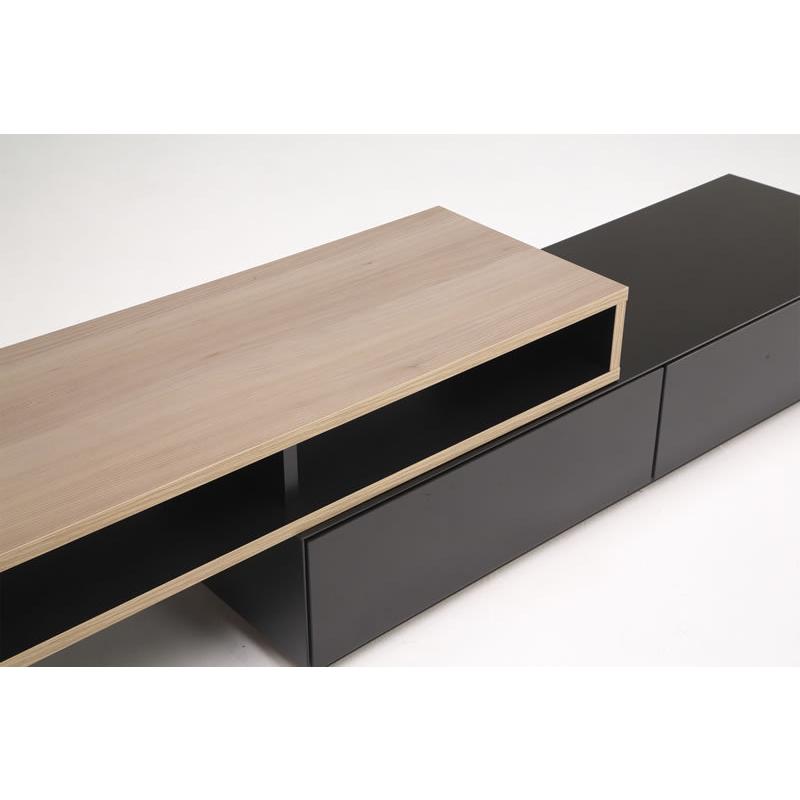 【アウトレット品】 テレビボード クロム 157 ＴＶボード 伸縮ラック スタイリッシュ おしゃれ フリーレイアウト 【JSB8619249457】(30150円)