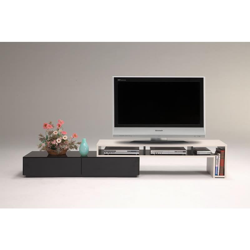 【アウトレット品】 テレビボード クロム 157 ＴＶボード 伸縮ラック スタイリッシュ おしゃれ フリーレイアウト 【JSB8619249457】(30150円)