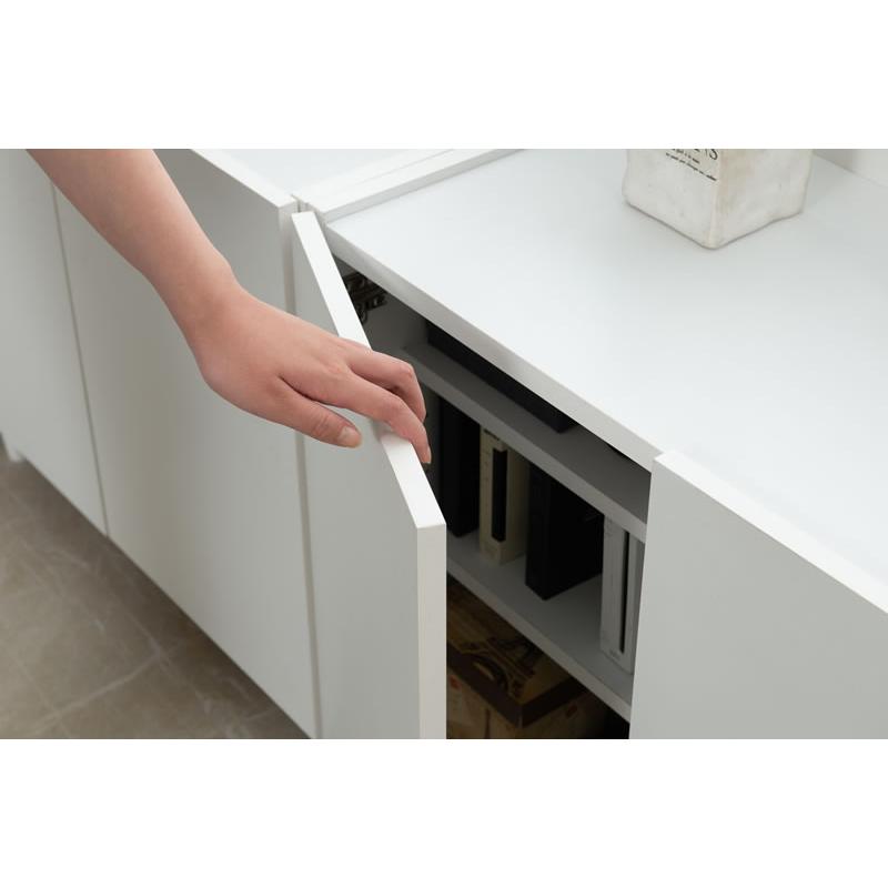 チェスト 木製 キャビネット 白 ホワイト 完成品 日本製 LEG フレンチ