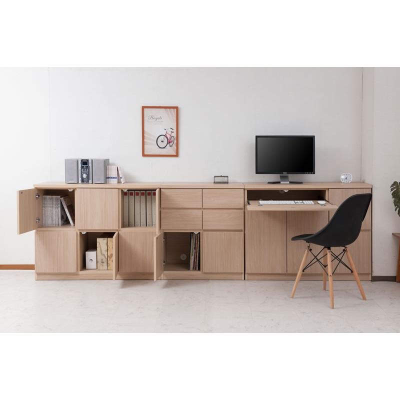 ローチェスト 2段 木製 キャビネット 安い ベンチチェスト 引出 完成品 日本製 安い 強化紙 スクエア 幅70