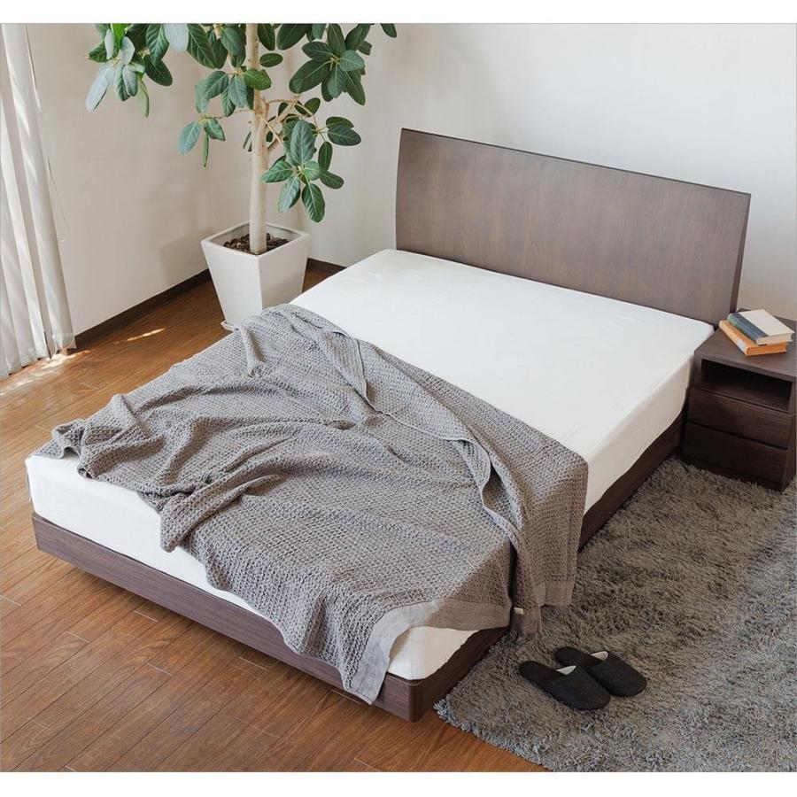 ベッド ワイドダブル 木製 国産ポケットコイルマットレス付 組立設置無料 センシスト921 ステーションタイプ 床面高22cm 日本製 |  | 03