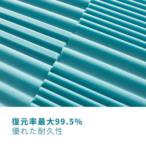 開梱設置なし・玄関渡し 三つ折り ウレタン マットレス シングル 横寝促進マットレス Tummy タミー 折りたたみ 体圧分散 高通気 |  | 08