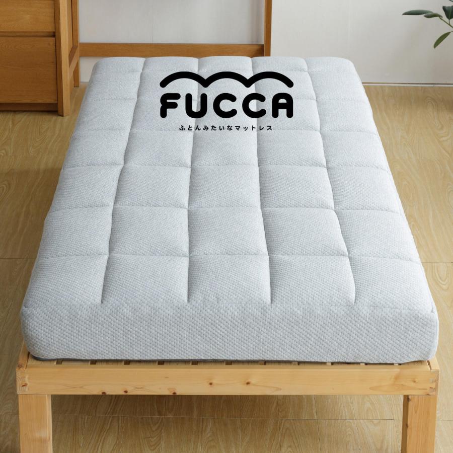 開梱設置なし マットレス ダブル 厚み18cm ふとんみたいなマットレス FUCCA 高反発 ウレタン 敷布団 寝返り 腰 体圧分散 通気性 |  | 17