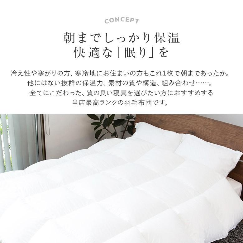 羽毛布団 シングル スイートコンフォート 20% 増量タイプ 日本製 ポーランド マザーグース93% オールシーズン サテン織 軽量 1.2kg 掛け布団 高級 高品質 |  | 01