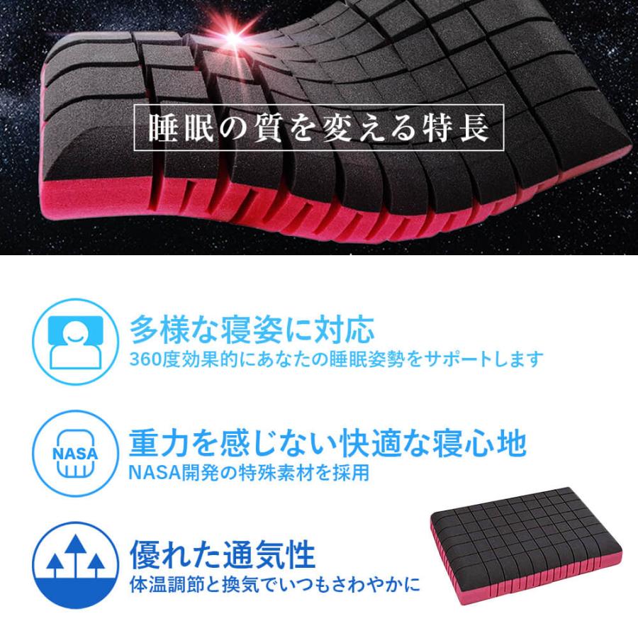 無重力枕 The Cubes スタンダード Mサイズ ザ キューブス 56×37×10cm