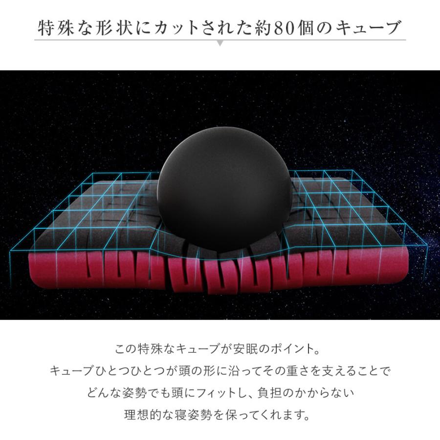 無重力枕 The Cubes スタンダード Mサイズ ザ キューブス 56×37×10cm
